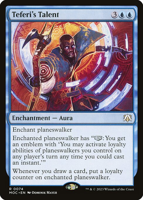 MOC: Teferi's Talent (Foil)