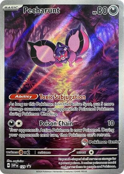 SVP: Pecharunt - 129 (Pokemon Center Exclusive) (Holofoil)