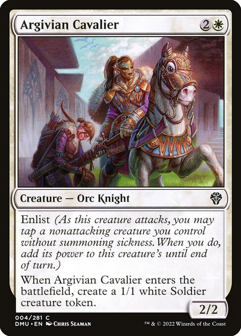 DMU: Argivian Cavalier