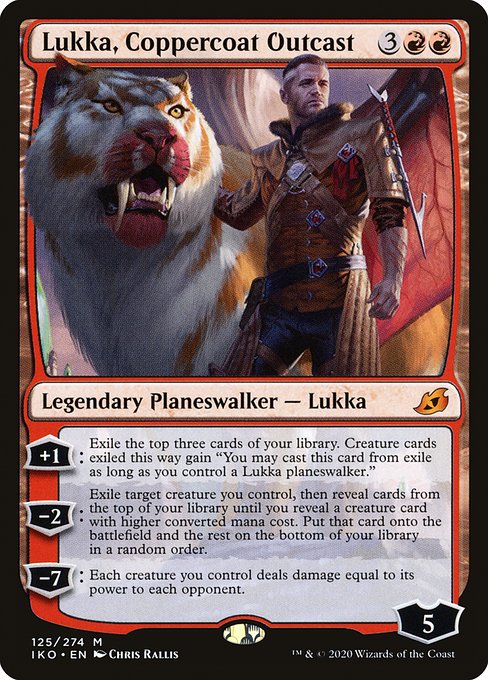 IKO: Lukka, Coppercoat Outcast