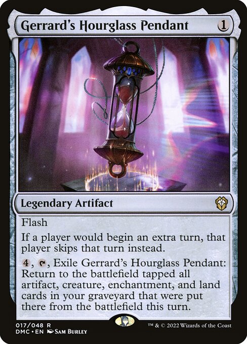 DMC: Gerrard's Hourglass Pendant