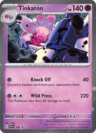 SVP: Tinkaton - 140 (Cosmo Holo) (Holofoil)