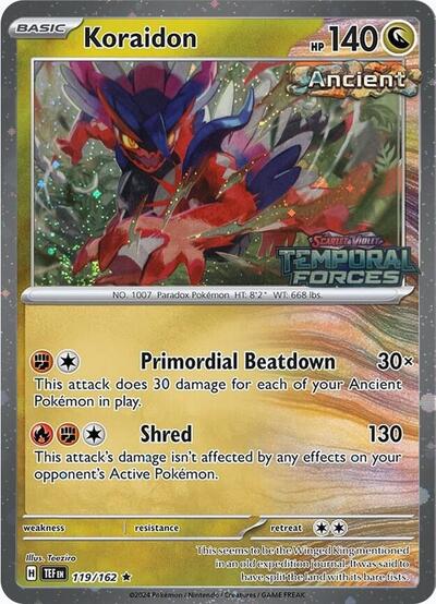 MCAP: Koraidon - 119/162 (European Promo)