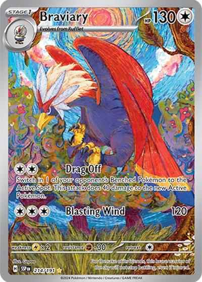 SSP: Braviary - 214/191 (Holofoil)