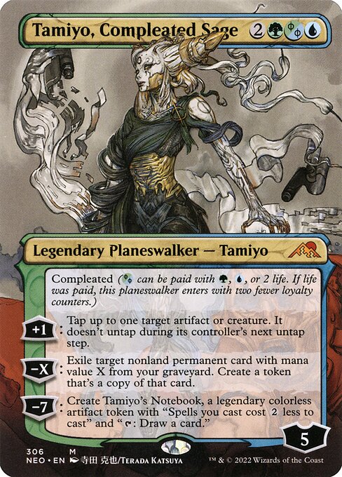 NEO: Tamiyo, Compleated Sage (Borderless)