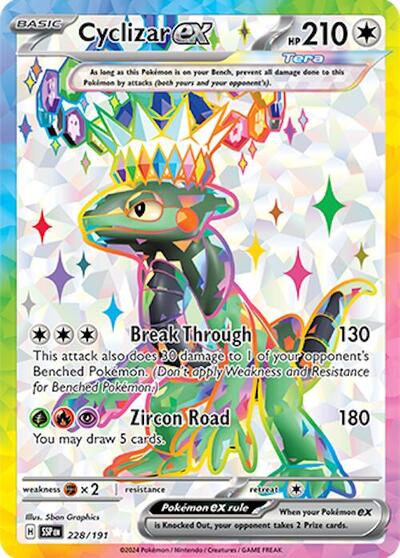 SSP: Cyclizar ex - 228/191 (Holofoil)
