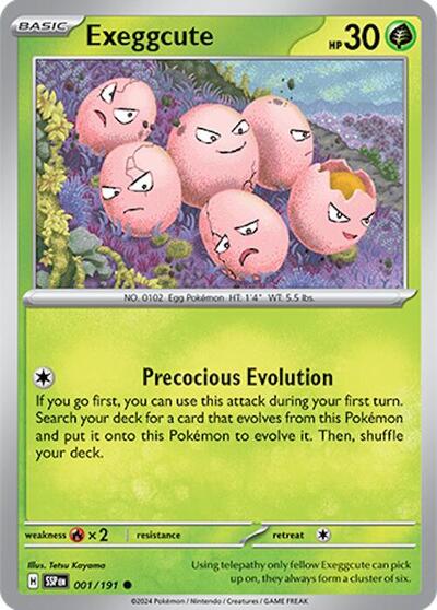 SSP: Exeggcute - 001/191