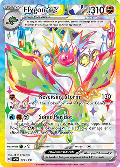 SSP: Flygon ex - 222/191 (Holofoil)