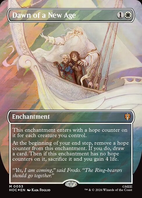 HOC: Dawn of a New Age (Borderless) (Surge Foil)