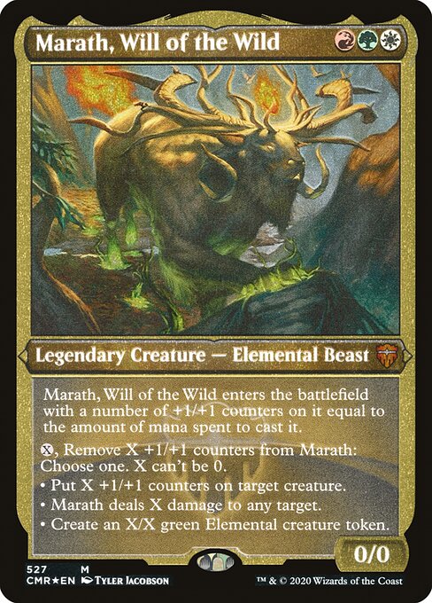 CMR: Marath, Will of the Wild (Foil Etched)