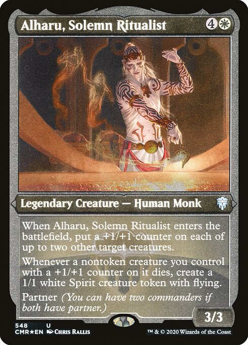 CMR: Alharu, Solemn Ritualist (Foil Etched)