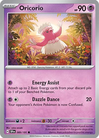 SSP: Oricorio - 089/191