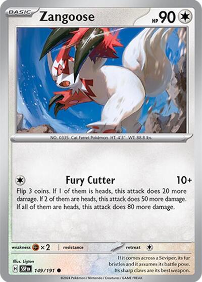 SSP: Zangoose