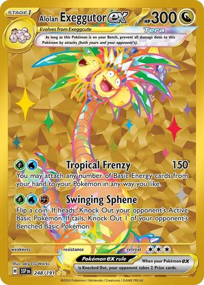 SSP: Alolan Exeggutor ex - 248/191 (Holofoil)