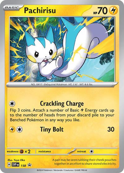 SVP: Pachirisu - 158 (Holofoil)