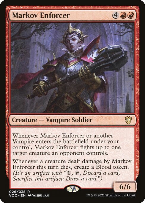 VOC: Markov Enforcer