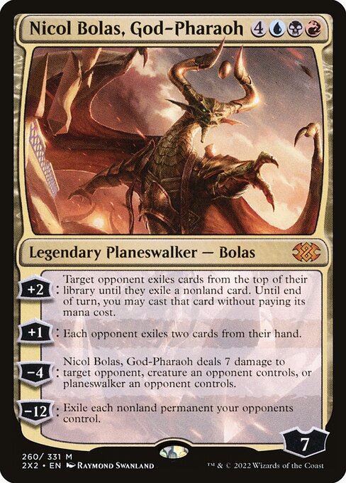 2X2: Nicol Bolas, God-Pharaoh (Foil)