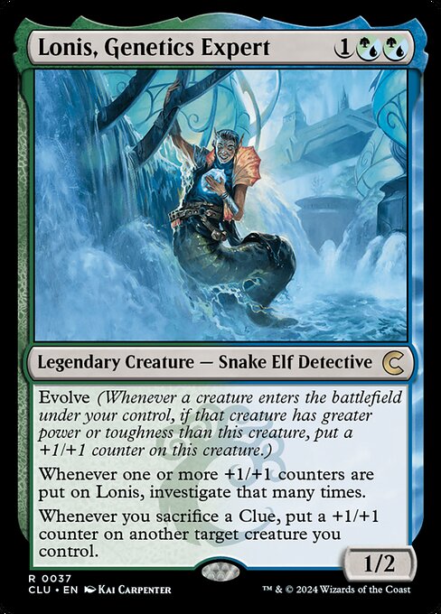 CLU: Lonis, Genetics Expert