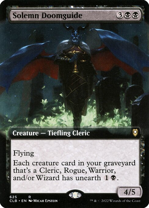 CLB: Solemn Doomguide (Extended Art)