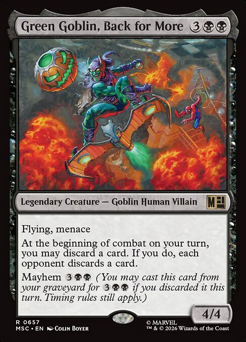 MSC: Green Goblin, Back for More