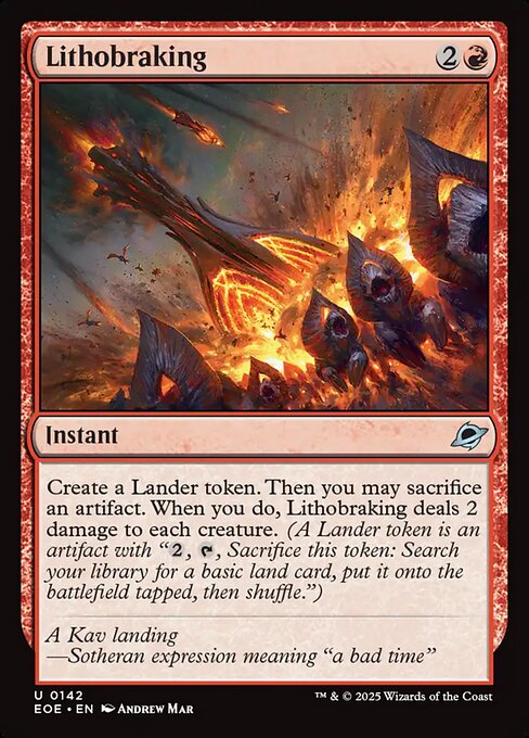 EOE: Lithobraking