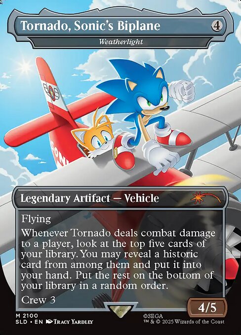 SLD: Tornado, Sonic's Biplane - Weatherlight