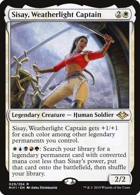 MH1: Sisay, Weatherlight Captain (Foil)