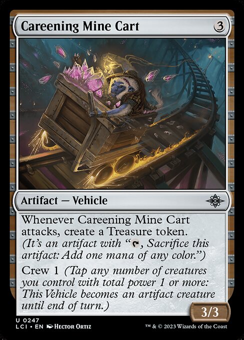 LCI: Careening Mine Cart (Foil)
