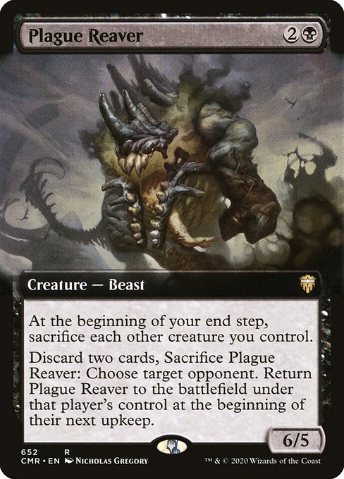 CMR: Plague Reaver (Extended Art) (Foil)