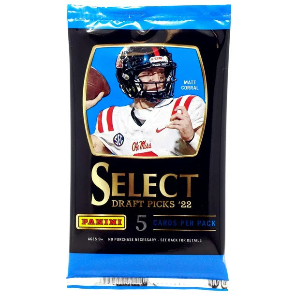 2022 Panini Select Draft Picks Football Pack