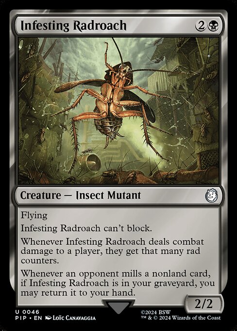 PIP: Infesting Radroach (Foil)