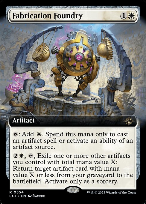 LCI: Fabrication Foundry (Extended Art) (Foil)