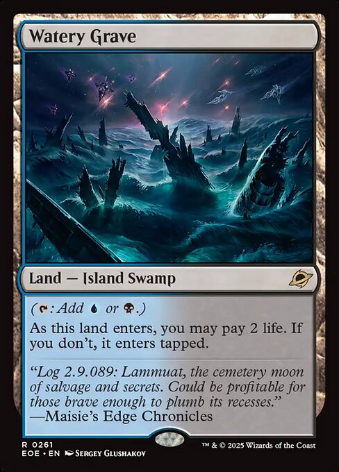 eoe cards mtg EOE: Watery Grave