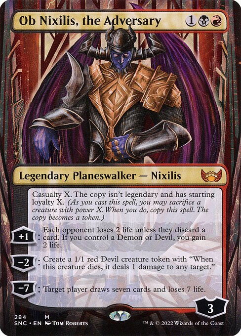 SNC: Ob Nixilis, the Adversary (Borderless)