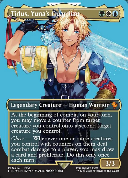 FIC: Tidus, Yuna's Guardian (Borderless) (Surge Foil)