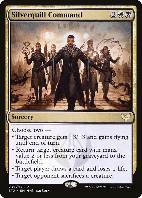 STX: Silverquill Command (Foil)