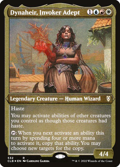 CLB: Dynaheir, Invoker Adept (Foil Etched)