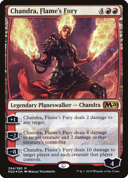M20: Chandra, Flame's Fury (Foil)