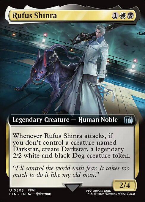 FIN: Rufus Shinra (Extended Art)