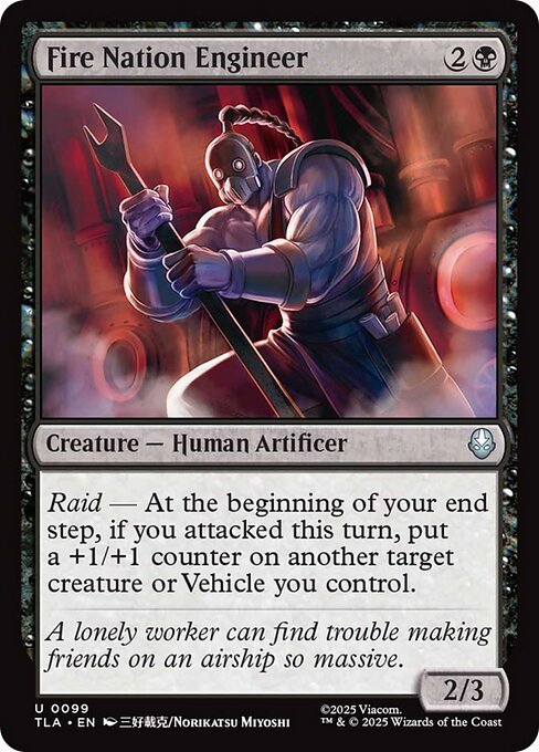 TLA: Fire Nation Engineer (Foil)