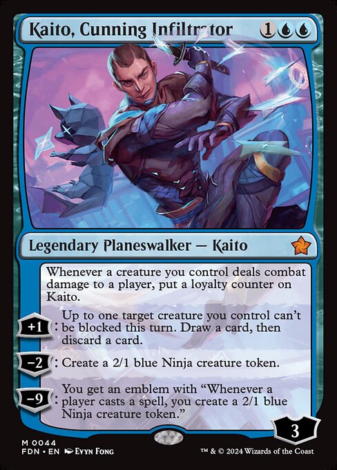 FDN: Kaito, Cunning Infiltrator (Foil)