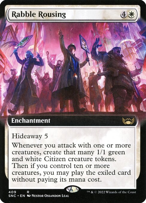 SNC: Rabble Rousing (Extended Art)