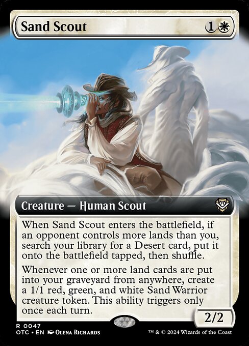 OTC: Sand Scout (Extended Art)
