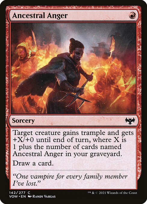 VOW: Ancestral Anger (Foil)