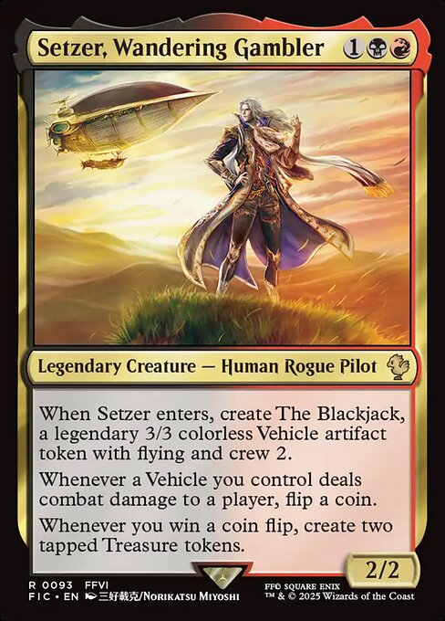 FIC: Setzer, Wandering Gambler (Foil)