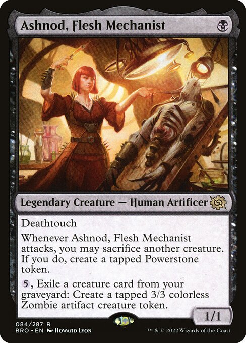 BRO: Ashnod, Flesh Mechanist (Foil)