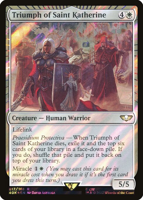 40K: Triumph of Saint Katherine (Surge Foil)