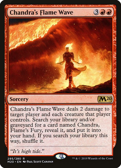 M20: Chandra's Flame Wave
