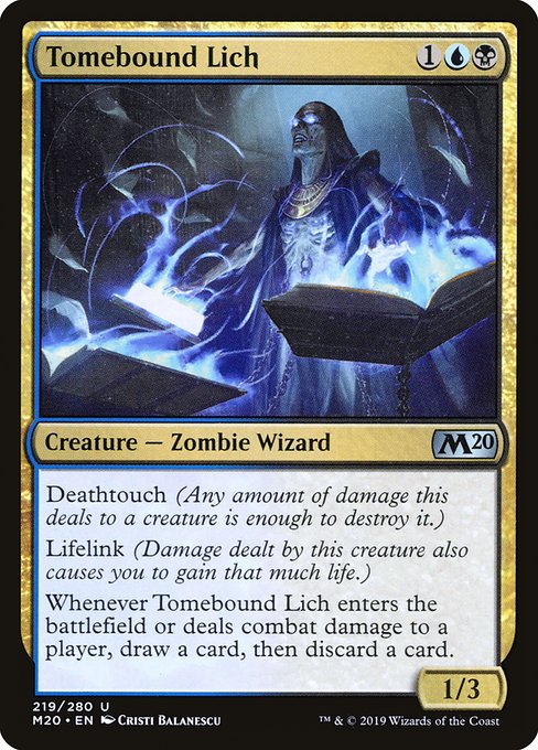 M20: Tomebound Lich