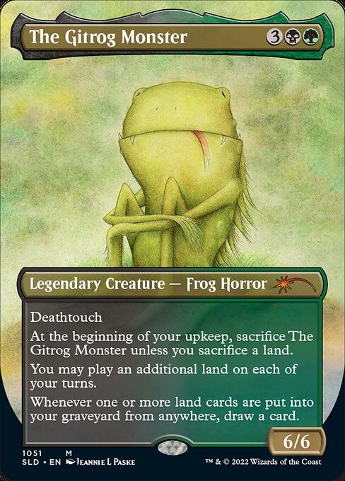 SLD: The Gitrog Monster (Borderless) (Foil)